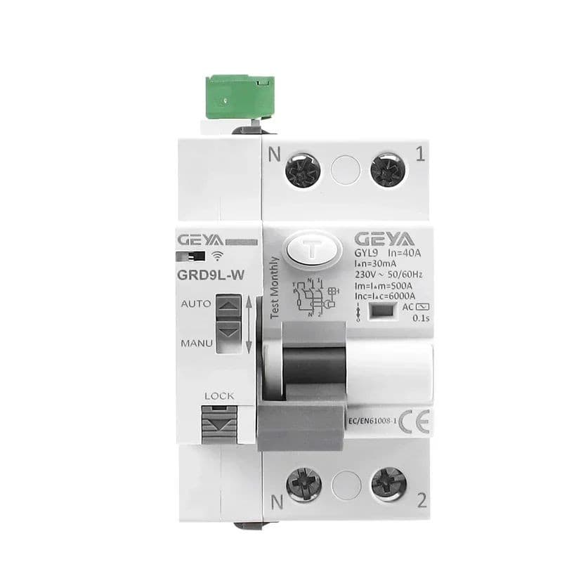 Interruptor Diferencial Rearme remoto WiFi 2P 40A 30mA 6kA — Intensidad: 40A