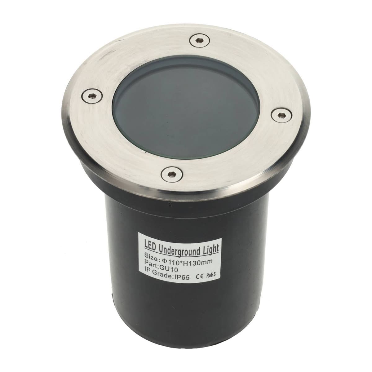 Foco Exterior LED GU10 Empotrable Suelo IP65 — Tipo casquillo: Casquillo GU10